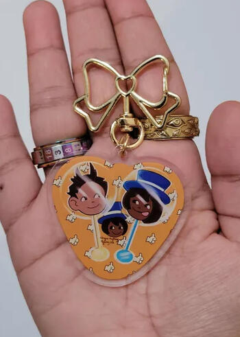 Apollo and Trucy (Ace Attorney) chocolate charm