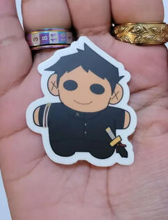 Ryunosuke (The Great Ace Attorney) Marketable Plushie sticker