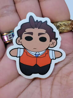 Apollo (Ace Attorney) Marketable Plushie sticker