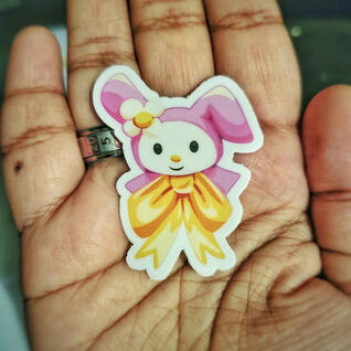 My Melody Bow Sticker