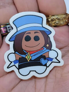 Trucy (Ace Attorney) Marketable Plushie Sticker